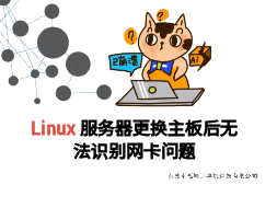 【深圳宝安】IBM服务器Linux系统更换主板后网卡识别失败解决案例